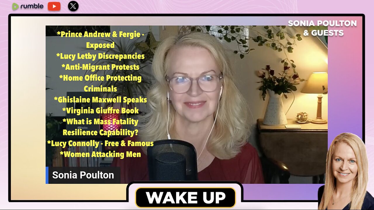 EP.141: WAKE UP WITH SONIA POULTON & GUESTS: 25 AUGUST 2025