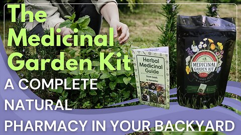 Grow Your Own Natural Pharmacy at Home | Medicinal Garden Kit Review