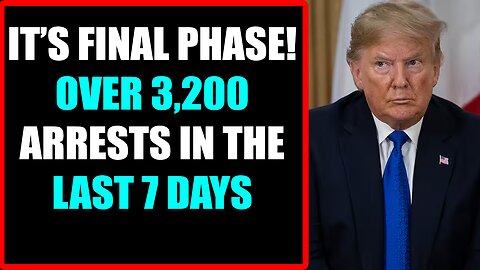 Judy Byington Special Intel Report 7/15/2025: OVER 3,200 ARRESTS IN THE LAST 7 DAYS