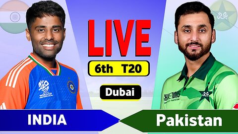 Pakistan vs India Live 6th T20 Match | PAK vs IND Live Score & Commentary | IND vs PAK Live Asia Cup