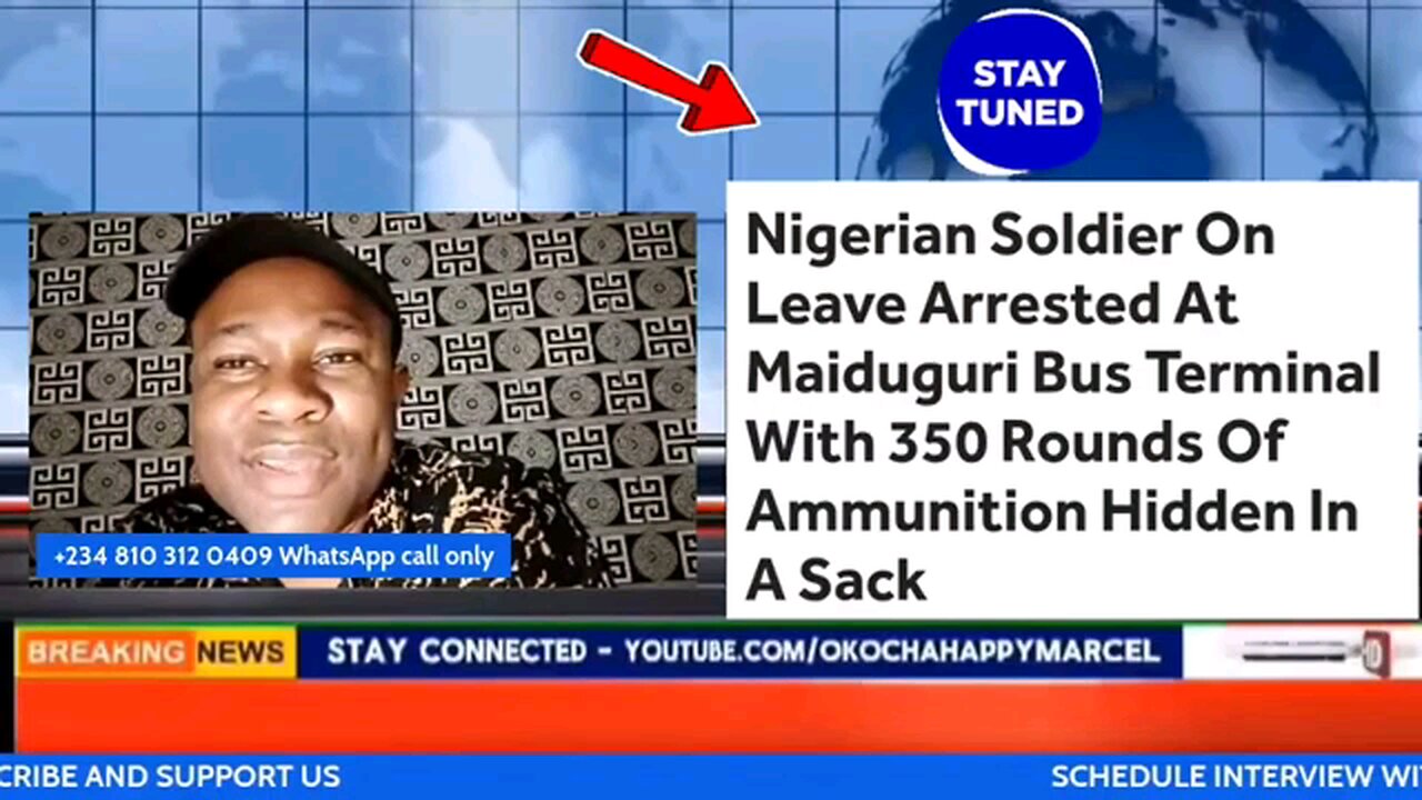 Breaking News; Nigeria soldier intercepted while going to beliver
