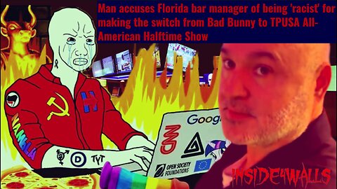 Leftist SoyPhag RAGES At Bar Owner For Playing TPUSA Halftime Get Laughed Out The Bar And Internet!