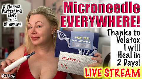 Live Deep Microneedle EVERYWHERE with Velatox an Ronas! AceCos.com and code Jessica10 Saves