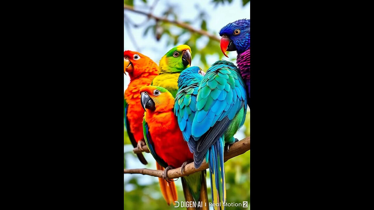 beautiful parrot performance wonderful