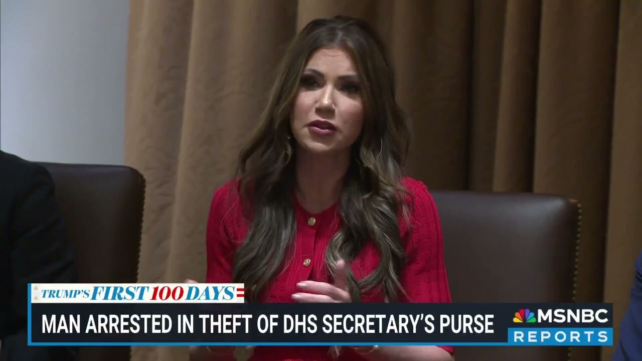 Oh, Look Who Just Got Busted For Stealing DHS Secretary Kristi Noem's Purse
