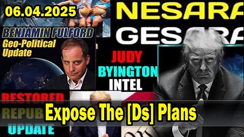 Trump And Scavino Are Continually Sending Messages ~ X22 Report. Situation Update 6/3/25. Judy Byington. Restored Republic via a GCR