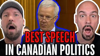 David Bexte delivers the best political speech in recent Canadian history