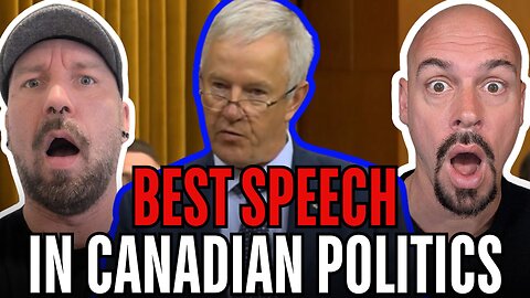 David Bexte delivers the best political speech in recent Canadian history