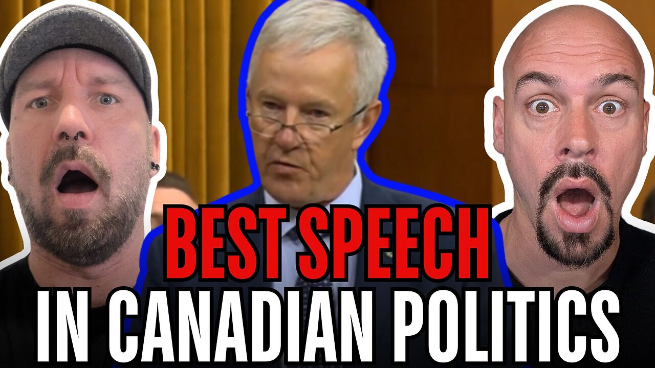 David Bexte delivers the best political speech in recent Canadian history