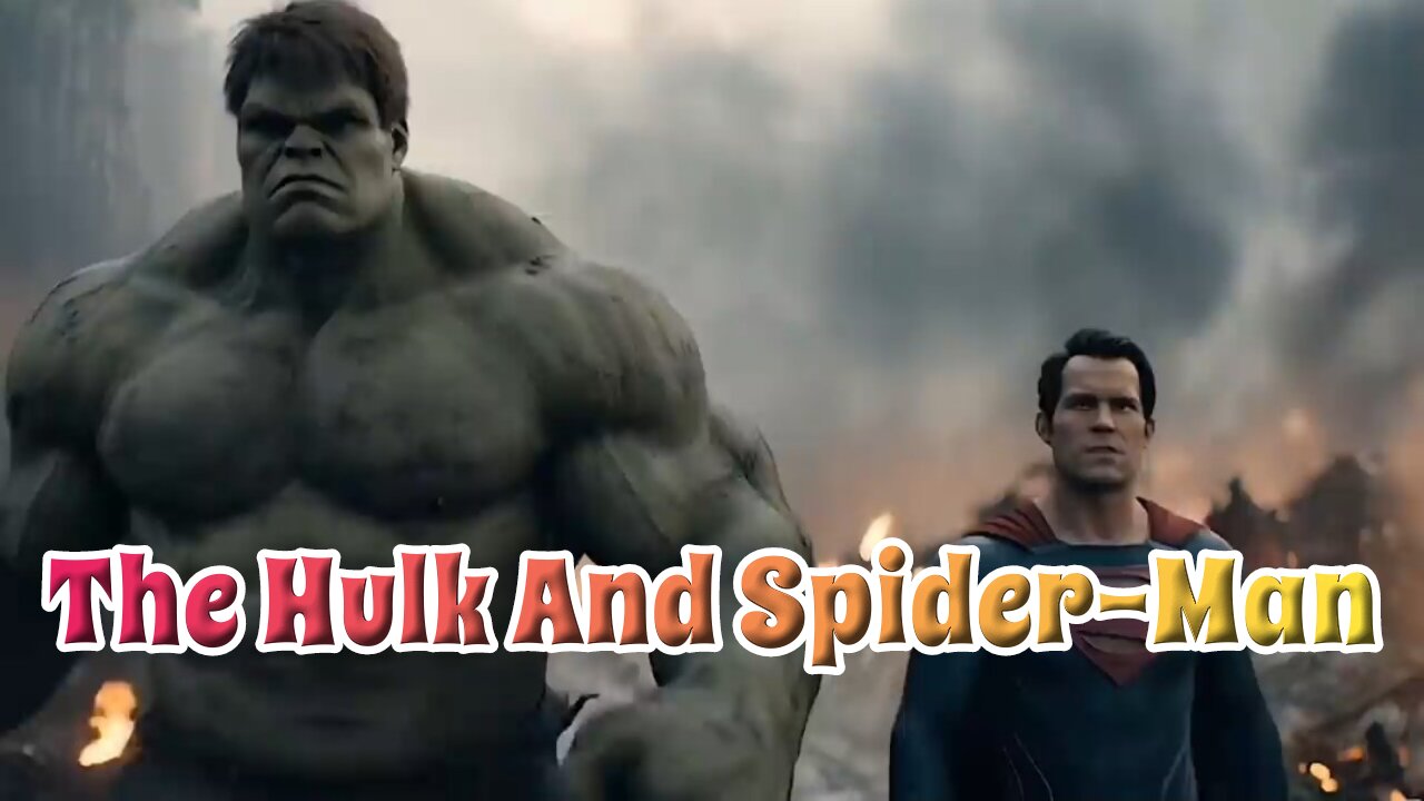 The Hulk And Spiderman Fighting with Gazelles