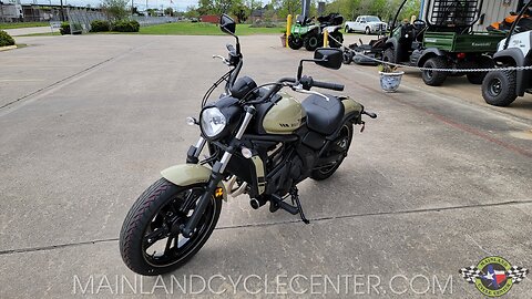 2024 KAWSAKI VULCAN S IN PEARL SAND KHAKI WALK-AROUND