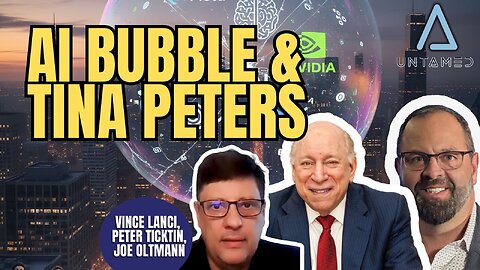 Joe Oltmann Untamed | Guest Vince Lanci and Peter Ticktin | AI Bubble & Tina Peters | 12.4.25
