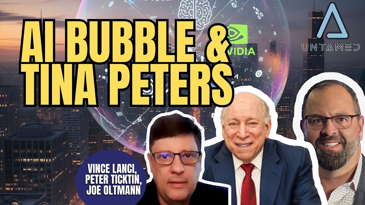 Joe Oltmann Untamed | Guest Vince Lanci and Peter Ticktin | AI Bubble & Tina Peters | 12.4.25