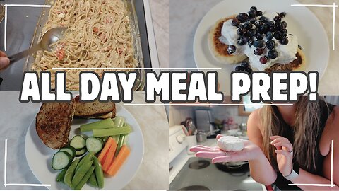 FULL DAY OF FOOD! | DELICIOUS HIGH PROTEIN MEALS