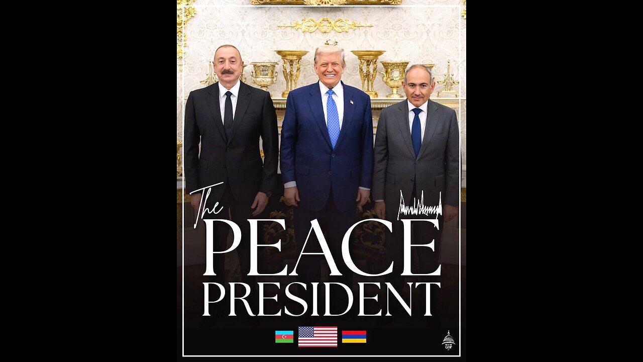 თეთრ სახლში ტრამპმა, ალიევმა და ფაშინიანმა ხელი მოაწერეს სამშვიდობო შეთანხმებას. 08. 08. 2025