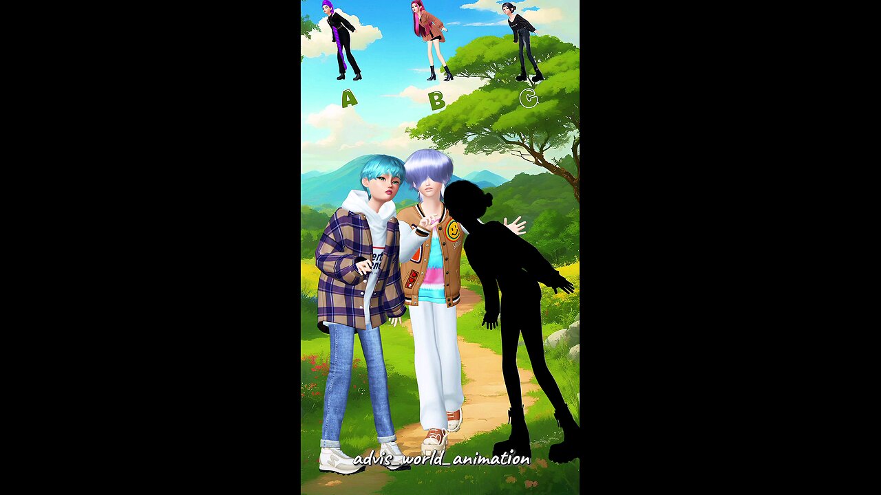 CHOOSE THE HIDDEN HUNTRIX 👤