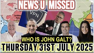 CHARLIE WARD DAILY NEWS WITH CHARLIE WARD, PAUL BROOKER & WARREN THORNTON THURSDAY 31ST JULY 2025