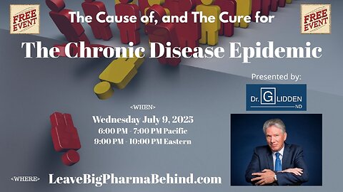 The Cause of, and the Cure For The Chronic Disease Epidemic