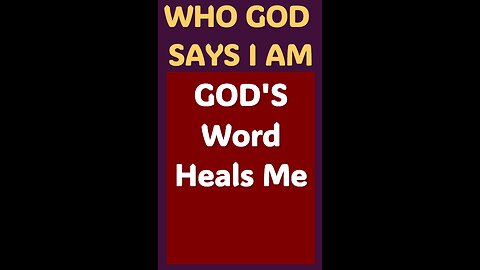 GOD'S WORD HEALS ME #wordofgod #Jesus #God #peace #spirituality #power #love #grace #healing #love