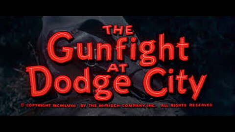 The Gunfight At Dodge City (1959) | FULL MOVIE | 1080p | Joel McCrea