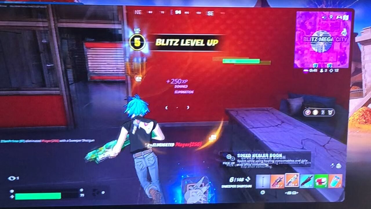 Fortnite Blitz Royale with the Gorillas.