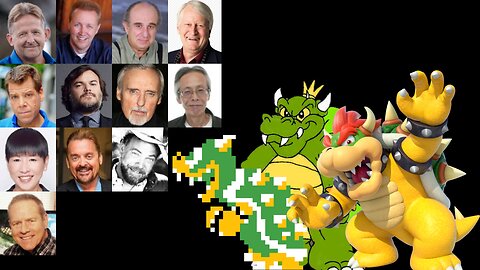 Video Game Voice Comparison- Bowser/King Koopa (Super Mario)