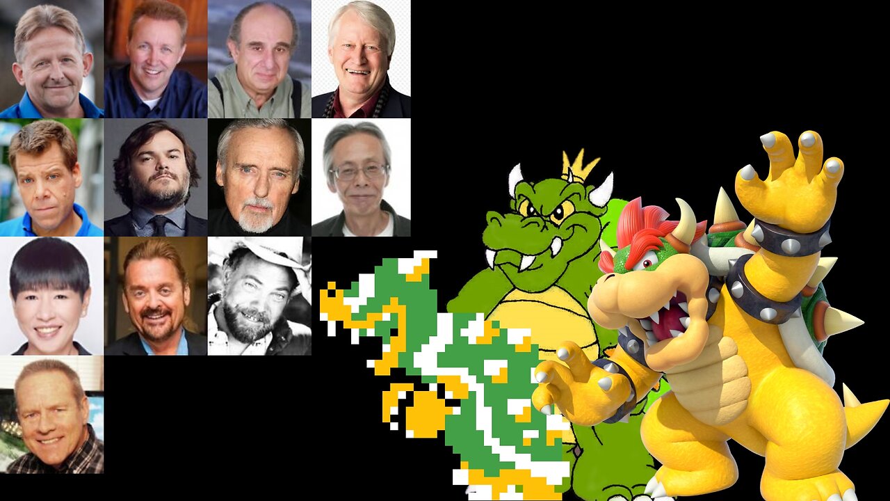 Video Game Voice Comparison- Bowser/King Koopa (Super Mario)