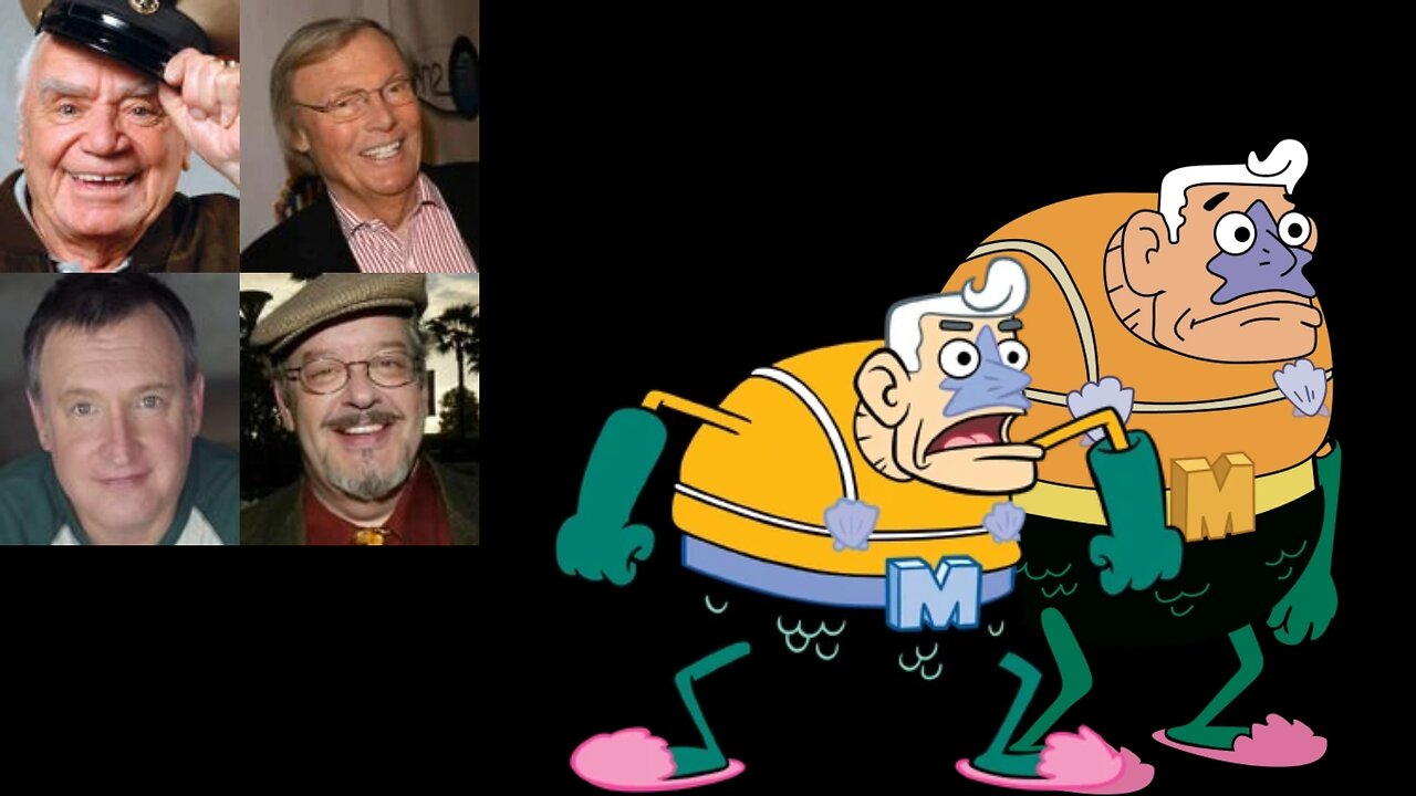 Animated Voice Comparison- Mermaid Man (SpongeBob)