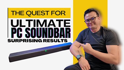 Upgrade Your PC Gaming Audio with This Surprising Soundbar!