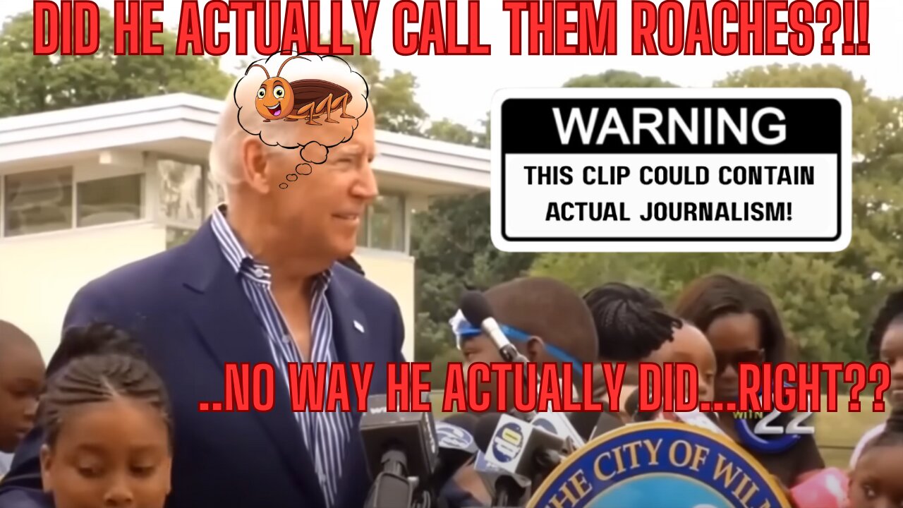 Did Biden Actually Call Black Kids Roaches?! 😳(This is CRAZY!)