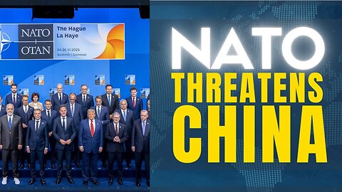 Crazy NATO Summit： Rutte Threatens China & Russia, Militarization of Europe, Money Racket