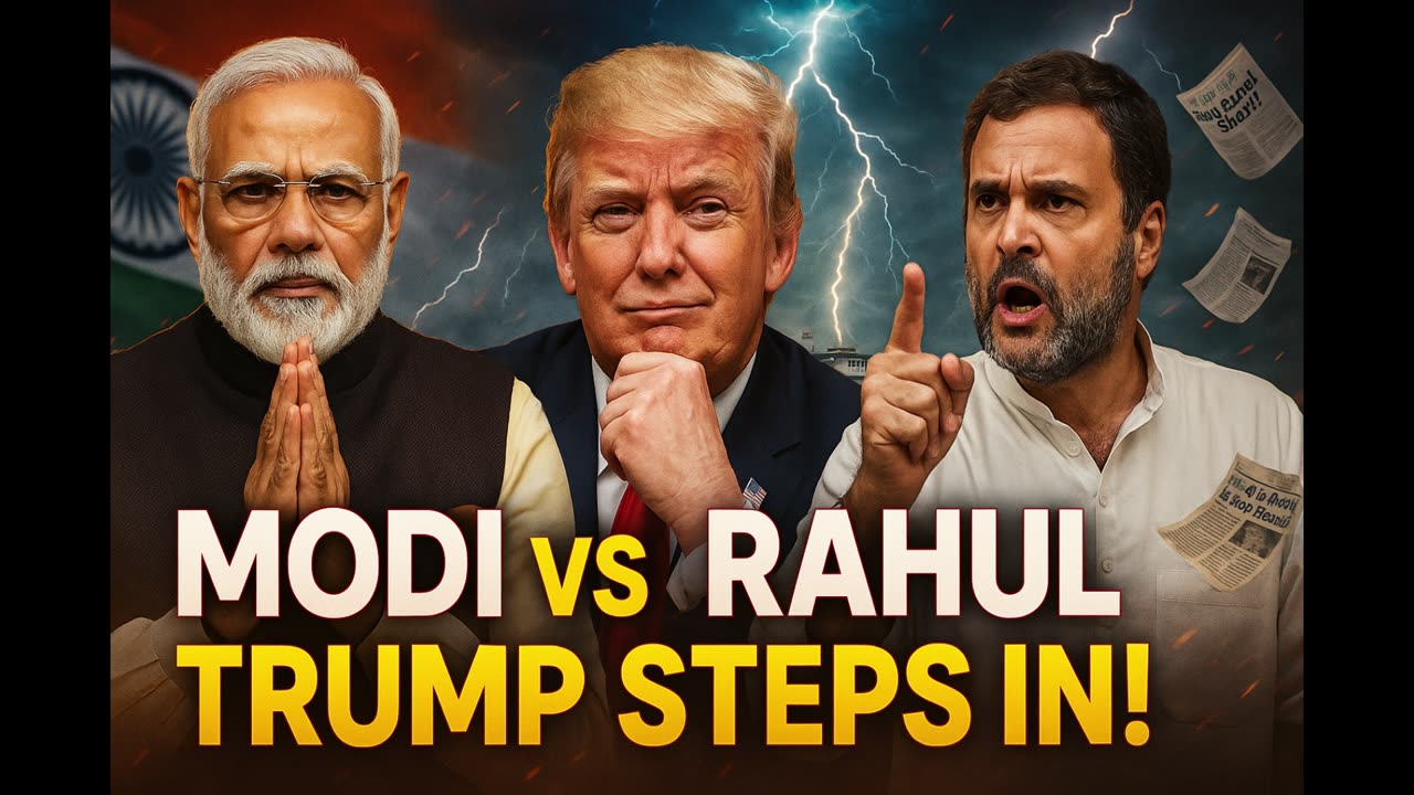 MODI vs RAHUL: Donald Trump’s Shocking Statement!
