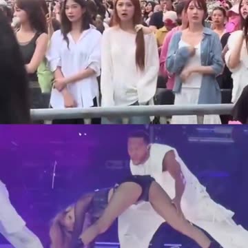 Blackpink Lisa yunjin le sserafim world tour 2025