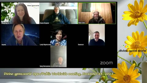Divine-gpms.world Open_Public Worldwide meeting, November 23, 2025