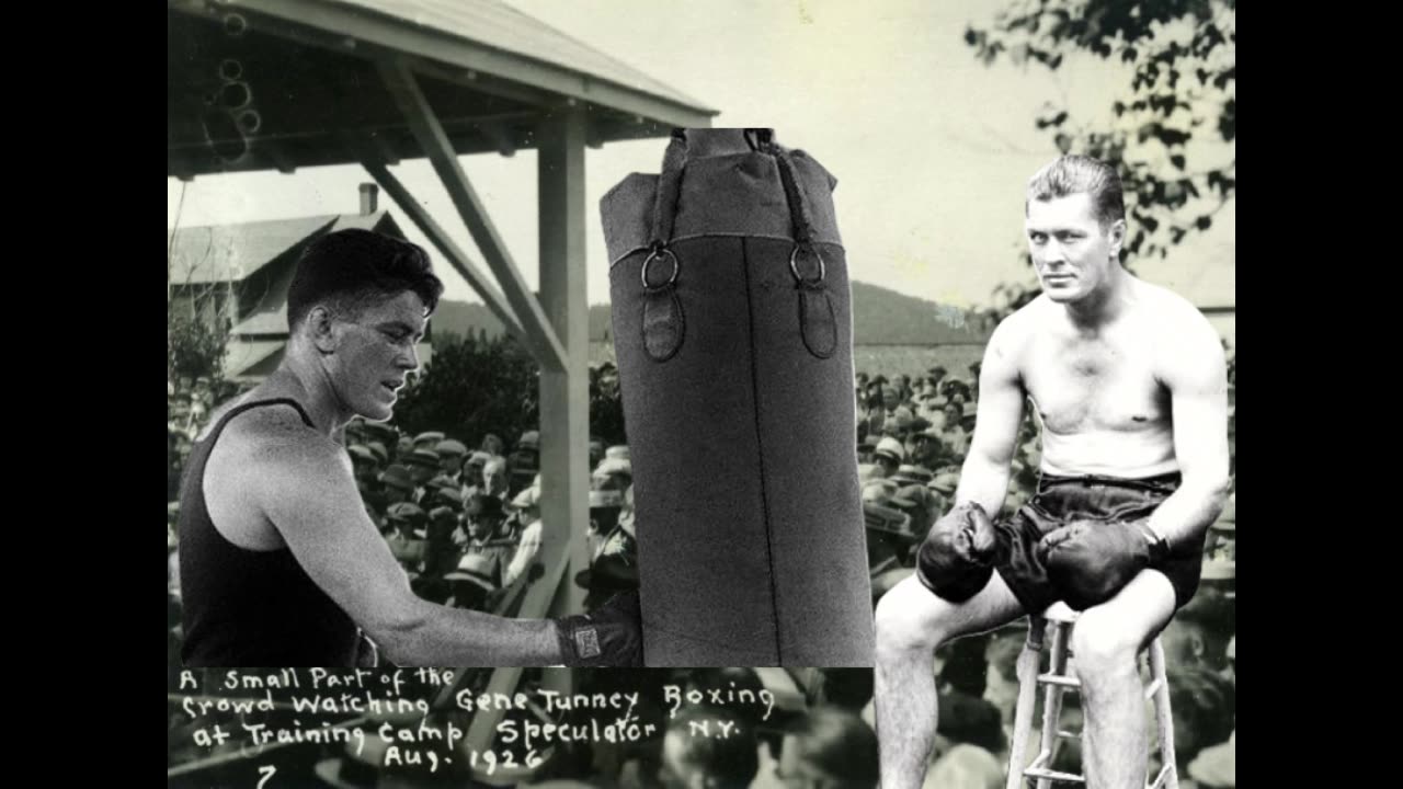 Gene Tunney the boxer in Speculator (song)
