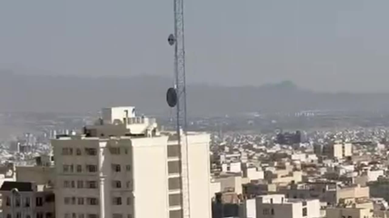 Tehran is under massive attack