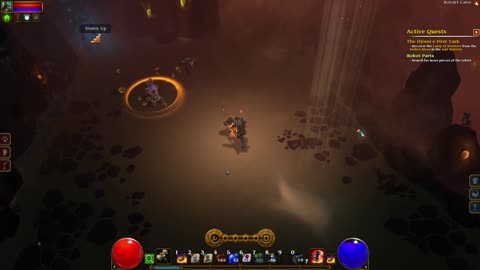 Torchlight II - The Djinni's First Task - Korari Cave - Aruk the Cruel - Boss Fight [Engineer]