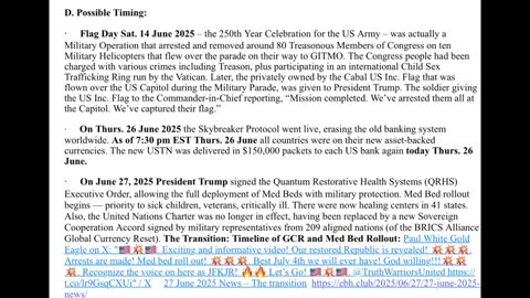 WTPN SITUATION UPDATE FEATURING RESTORED REPUBLIC 7-1-25