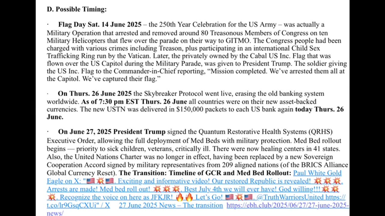 WTPN SITUATION UPDATE FEATURING RESTORED REPUBLIC 7-1-25
