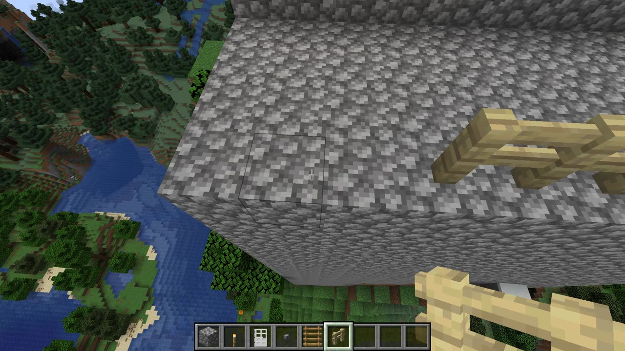 Minecraft Java Edition: Building my Home while in Creative Mode Gameplay