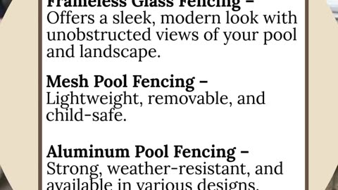 Top pool fencing options for Los Angeles homes