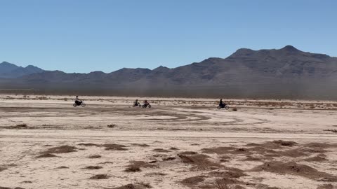 Saw a family of dirtbikers out there