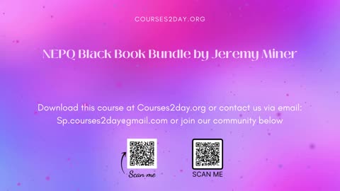 [GET] NEPQ Black Book Bundle by Jeremy Miner