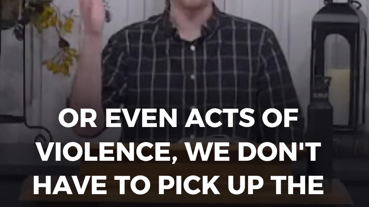 When life throws spears at you, don't throw them back! - Calvary Chapel Fergus Falls