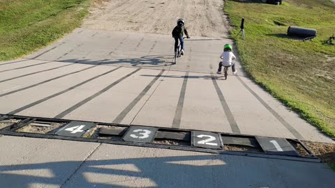 Daily bros take the track