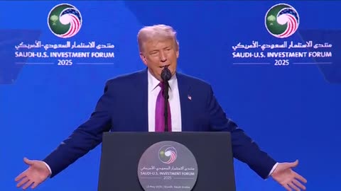 President Trump Speaks at US-Saudi Investment Forum [Full Historic Speech]