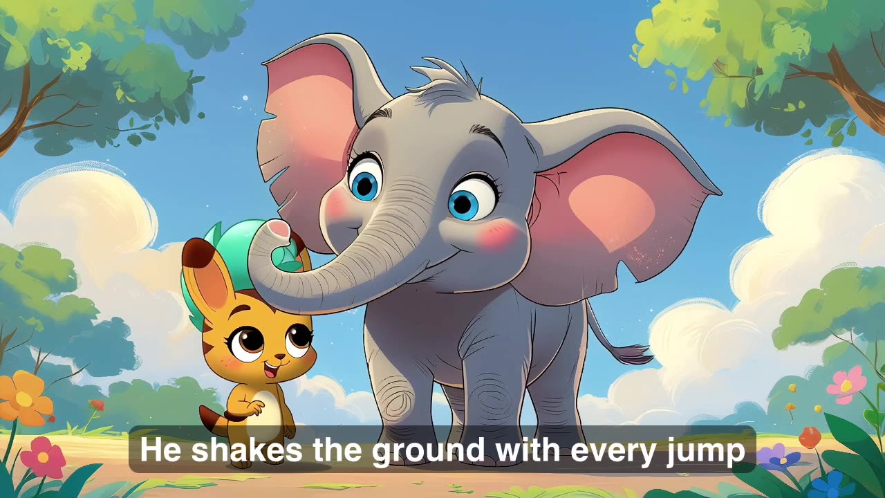 My Pet Elephant ๐๐ถ | Fun Kids Song About a Giant Best Friend!