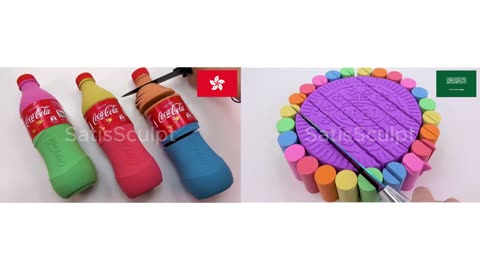 Symmetry of Nations 🇭🇰🇸🇦 — Pure 4K Visual ASMR • Cultural Contrast • Kunst in Bewegung