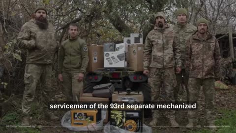 🛩️💥 Ukraine Russia War | Aid Delivered to 93rd Brigade's Black Raven Drones | RCF