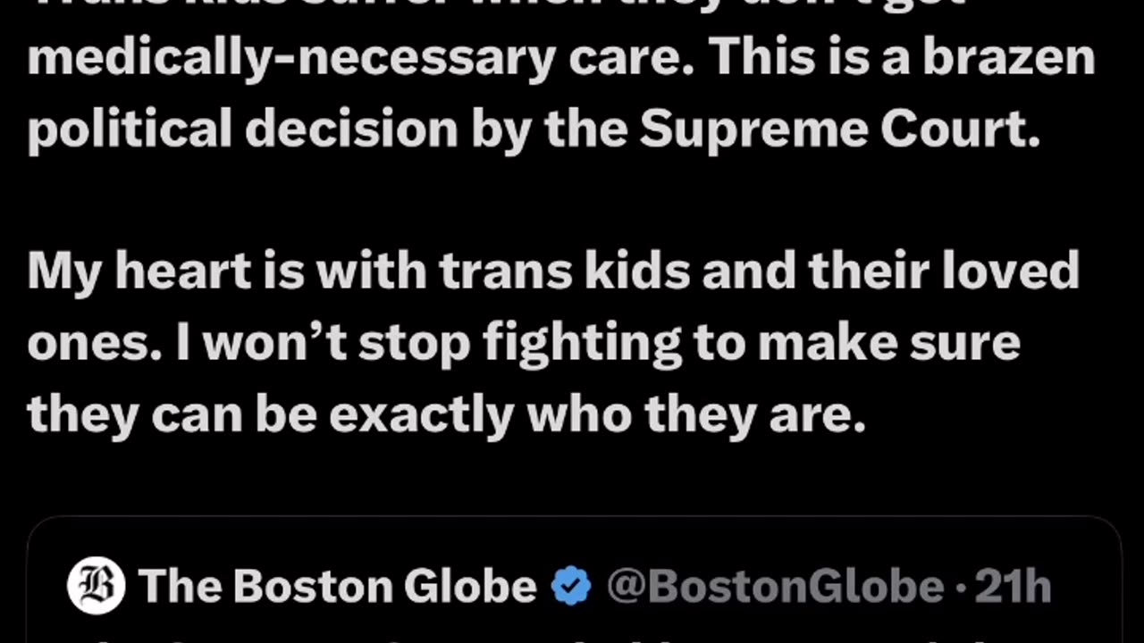 Why Is Elizebeth Warren So Upset That Your Children Can Not Transition As A Minor?